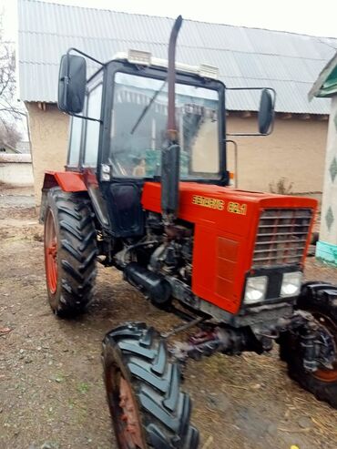 Тракторы МТЗ (Беларус): Модель: 82.1 экспортный, Б/у, 1994 г., С пресс-подборщиком — 17