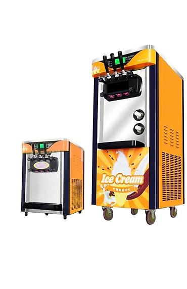 Оборудование для ресторанов, кафе: Dondurma aparatı Goshen 3 rəngli Yumşaq Dondurma Maşını ✅️ Stolüstü — 1