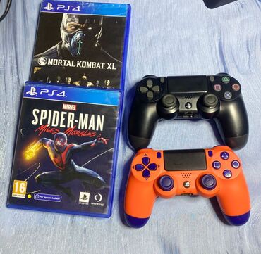 ps 4 бишкек: Продам пс 4 Слим не прошитый 512 гигов 
2 диска и около 10 игр онлайн