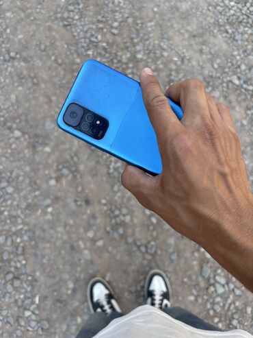 кондиционеры бу: Xiaomi 11i, 128 ГБ, цвет - Синий, 
 Отпечаток пальца, Две SIM карты, Face ID