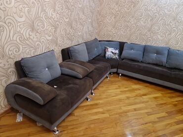 Divanlar: Künc divan, İşlənmiş, Açılmayan, Bazasız, Çatdırılma yoxdur — 15