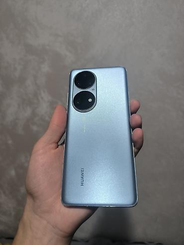 Huawei: Huawei P50 Pro, Б/у, 256 ГБ, цвет - Голубой, 2 SIM — 2