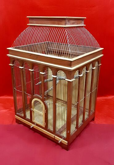 Qəfəslər: Qefes Taxta qefes fistiq ağacinnan yiğilib her detali setkasi el -da lalafo.az — 4 Qəfəslər: Qefes Taxta qefes fistiq ağacinnan yiğilib her detali setkasi el — 4