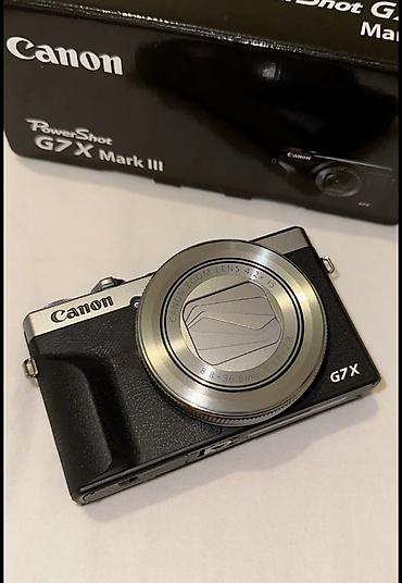 фото оргинал: Canon PowerShot G7 X Mark III Продаю Canon G7 X Mark III в идеальном — 1