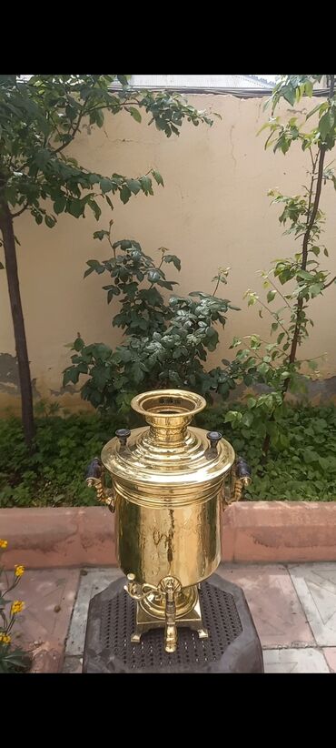 qədim əşya: Qədim samovar, 1850 il, Mis, Vəziyyəti: Yaxşı