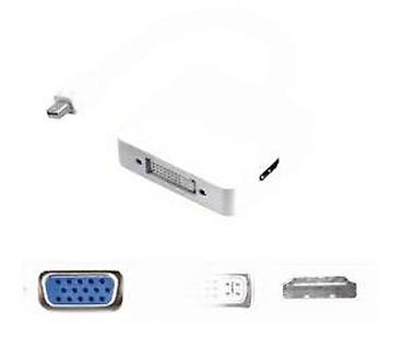 Druga oprema za računare i laptopove: Mini DisplayPort na HDMI/DVI/VGA adapter (3-u-1) Opis: - Ulaz: Mini — 11