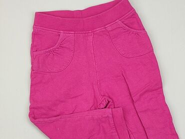 spodnie pudrowy roz: Sweatpants, 1.5-2 years, 92, condition - Good