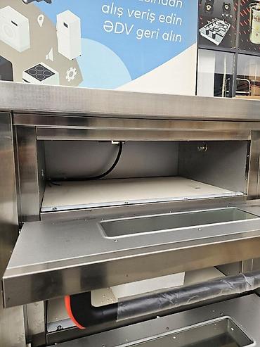 Elektrik sobalar: Pizza sobası Professioanal pizza peçi İçi daşlı model 1 mərtəbəli — 15