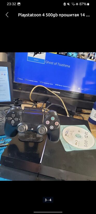 продаю плейстейшн: Игровая консоль Sony PlayStation 4 (оригинальная версия, “fat”) с