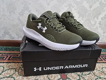 flavor splash: Мужские кроссовки, 41, Under Armour, Б/у, цвет - Зеленый — 1