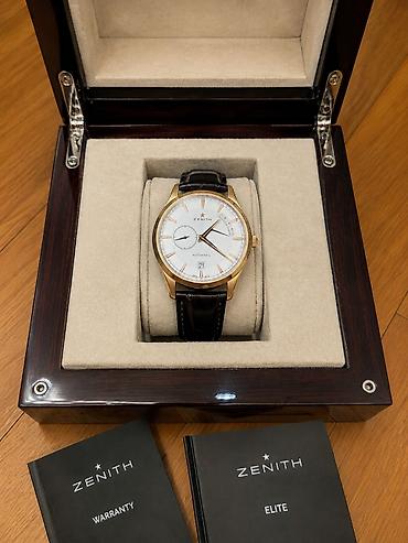 Наручные часы: Zenith Elite Power Reserve Automatic kişi qol saatı.saat tam — 1