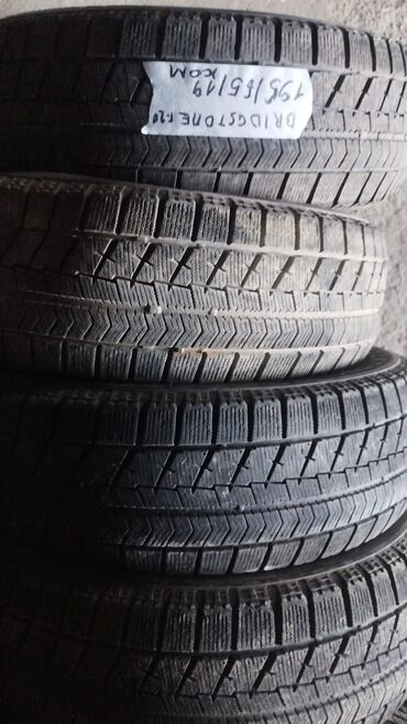 движок 1 8: Шины 195 / 65 / R 15, Зима, Б/у, Комплект, Легковые, Япония, Bridgestone