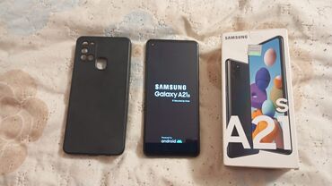 Samsung: Samsung Galaxy A21S, 32 GB, rəng - Qara