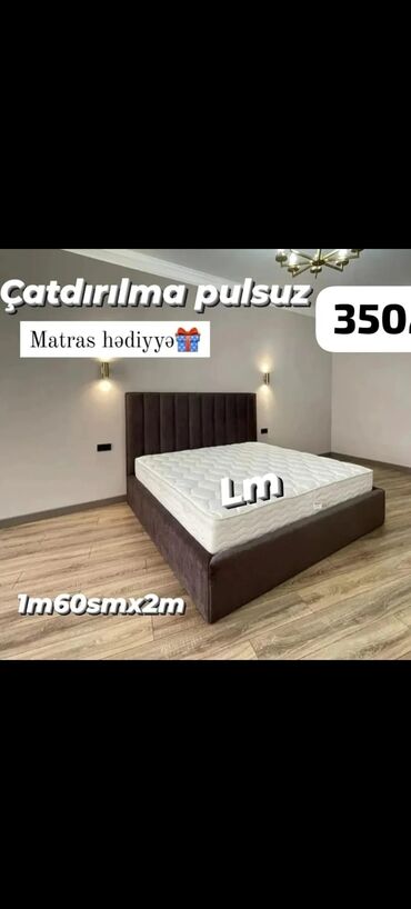 Çarpayılar: Yeni, İkinəfərlik çarpayı, Bazasız, Matras ilə, Siyirməsiz, Türkiyə -da lalafo.az — 2 Çarpayılar: Yeni, İkinəfərlik çarpayı, Bazasız, Matras ilə, Siyirməsiz, Türkiyə — 2