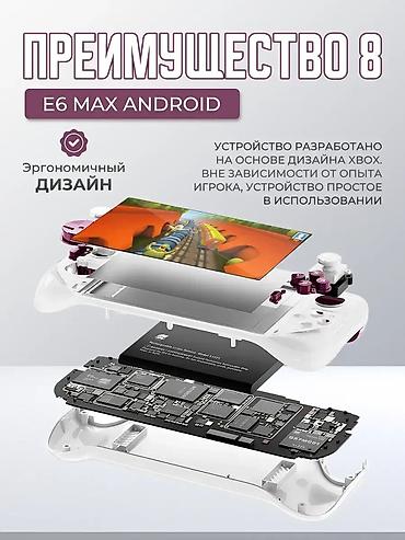 type: Портативная консоль Android 13 GAMEMT E6 MAX - Яркий экран с — 9