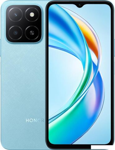 сотовый телефон fly ff2801 grey: Honor X5, 64 ГБ, цвет - Голубой, Кнопочный, Face ID, Гарантия