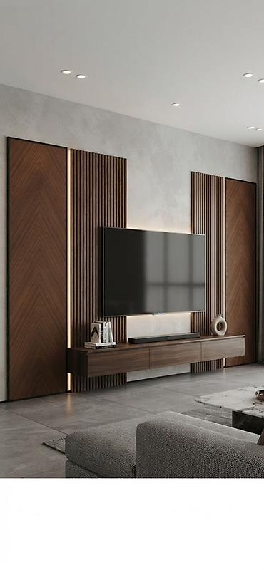 silver kitchen: ТВ-зона - Композиция: декоративные стеновые панели . - Дизайн — 2