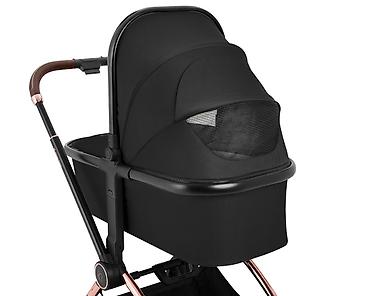 Kolica za bebe: KIKKA BOO Kolica KARA black set 2u1 sa tvrdom korpom – SKU: KKB2 — 16