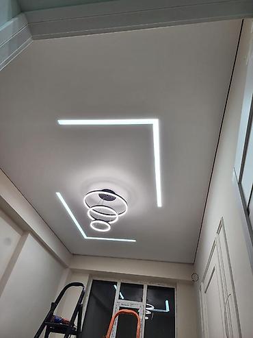 Натяжной потолок: Натяжной потолок Матовое, Глянцевое, 3D потолки Бесплатный замер, Гарантия, Монтаж — 18