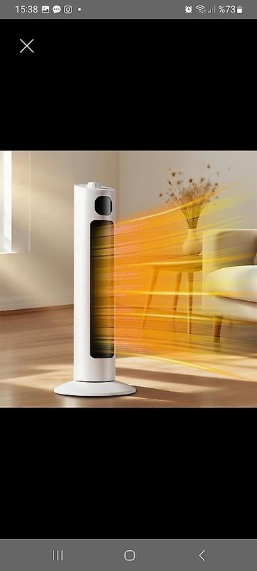 optimal outlet: Keramik qızdırıcı – qüllə tipli, enerjiqənəatcil və güclü istilik — 1
