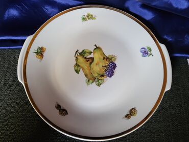 Ostali antikviteti: Kahla porcelanski servirni tanjir 7g.Nemacka. Oval je perfektan — 8