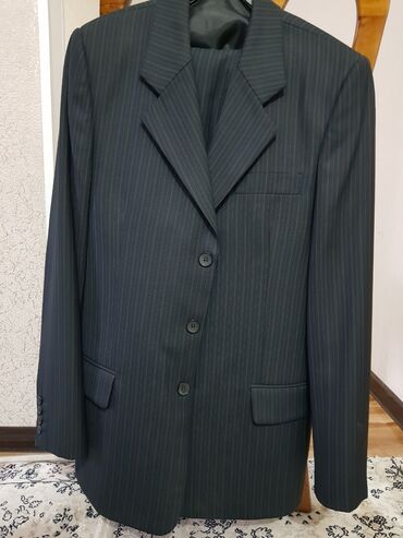мужские костюмы: Костюм 3XL (EU 46), 4XL (EU 48), цвет - Черный