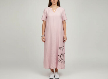 sukienki długie allegro: Exclusive, Women`s dress, size 3XL