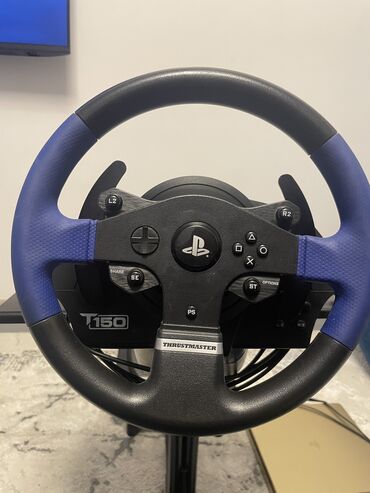 руль компьютерный: Продается игровой руль THRUSMASTER T150 Система привода с силовой