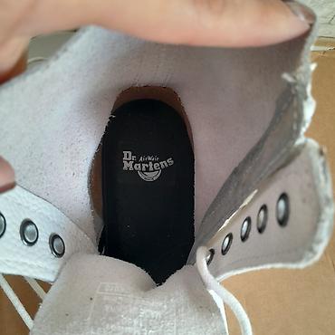 Ботинки и ботильоны: Ботинки, 38.5, 38, Dr. Martens, Новый, цвет - Белый, Самовывоз — 6
