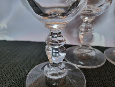 Ostali antikviteti: Case kristalno staklo za vino Zinnmunsen Nemacka iz 70,80ih. Case za — 7
