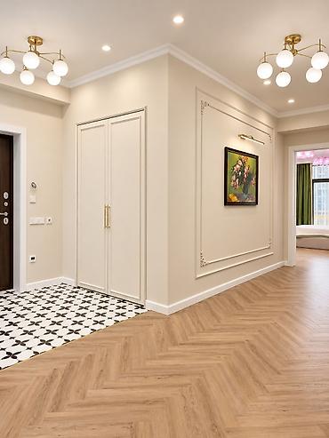 радуга вест пансионат: 3 комнаты, 116 м², Элитка, 12 этаж, Дизайнерский ремонт — 4