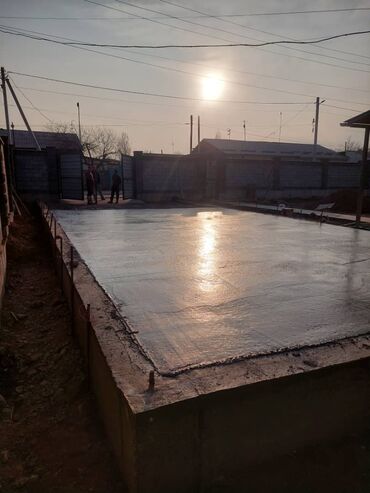 Бетонные работы: Бетонные работы Стяжка фундамент - Устройство монолитных полов — 3