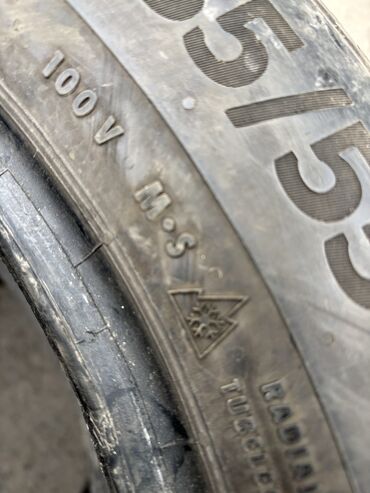 Шины: Шины 235 / 55 / R 18, Всесезонная, Б/у, Комплект, Чехия, Continental — 9