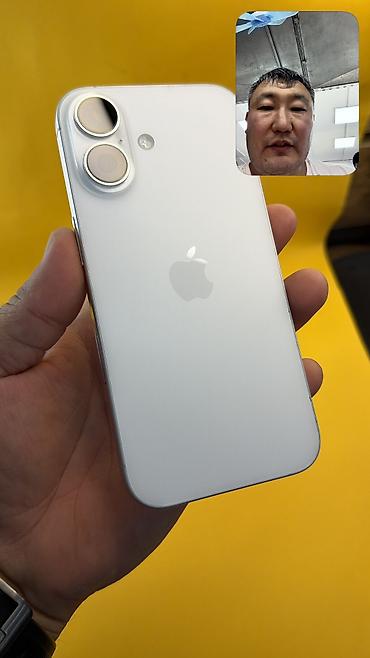 Уюлдук телефондор жана аксессуарлар: IPhone 16, Колдонулган, 256 ГБ, 87 % — 6