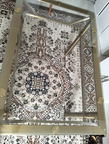 Masalar: Qonaq masası, İşlənmiş, Açılmayan, Şüşə, Dördbucaq masa — 11