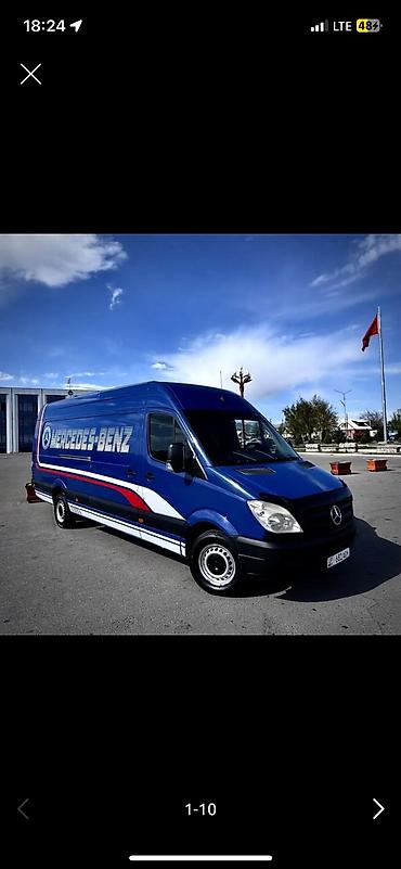 Кызматтар: Грузоперевозки на Mercedes‑Benz Sprinter - Быстро, надёжно, вовремя - — 3