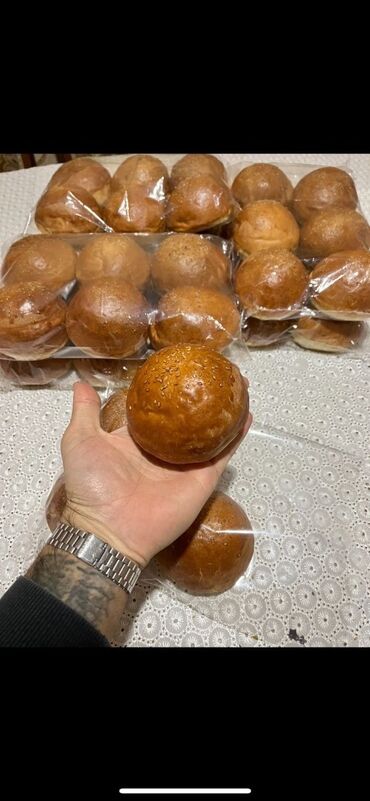 qrecka toxumlu cay: İdeal və keyfiyyətli burger çörəkləri say çox olarsa istəyənlər üçün