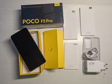 видеонаблюдение камера: Poco F5 Pro, Новый, 512 ГБ, цвет - Черный, 2 SIM