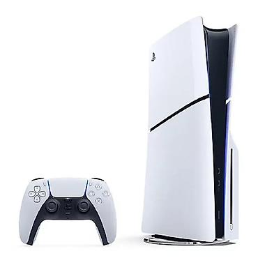 PS5 (Sony PlayStation 5): PlayStation 5 slim 3 qabaq alınıb radnoy 2 pult və əlavə olaraq ps — 1