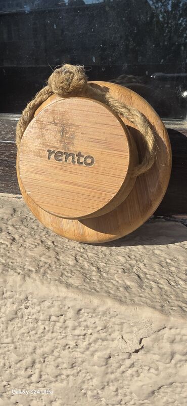 вешалка настенная для одежды: Rento bambuk bədən fırçası - Brend: Rento - Material: təbii bambuk