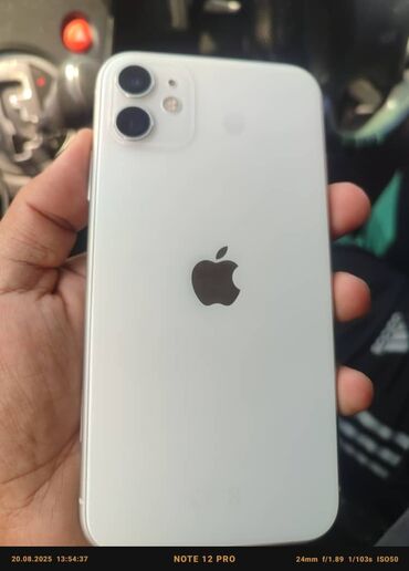 за сколько можно продать айфон 8 бу: IPhone 11, Б/у, 128 ГБ, Белый, 77 %