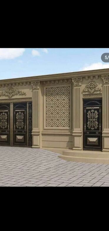 Fasad işləri: Fasad daş işləmələri və dekorativ elementlərin hazırlanması və — 4