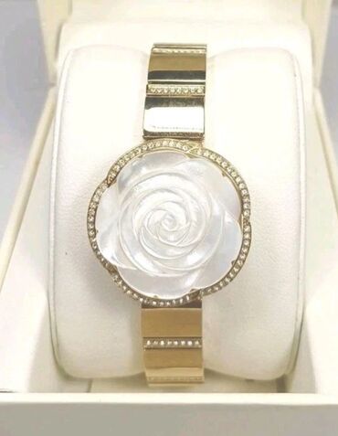 цена золотых цепочек: Классические часы часы, Anne Klein, Водонепроницаемые, Оригинал, Женские, Новый