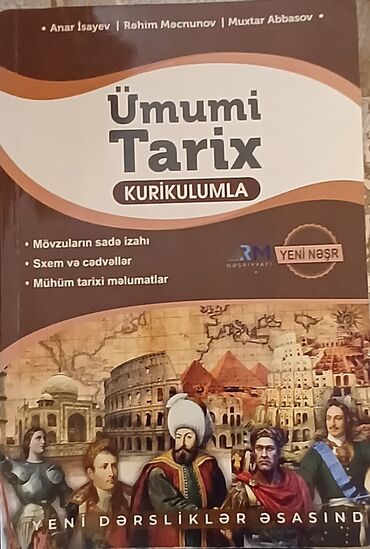 Tədris ədəbiyyatı: SALAM.GÖRDÜYÜNÜZ BÜTÜN KİTABLAR SATILIR.34 ƏDƏD DƏRSLİY.BİR KİTABIN — 30