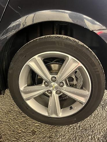 gen: Chevrolet orijinal yüngül lehimli disklər və təkər dəsti - Ölçü: 17 — 7
