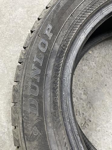 14500: Шины 205 / 55 / R 16, Зима, Б/у, Комплект, Легковые, Япония, Dunlop — 3