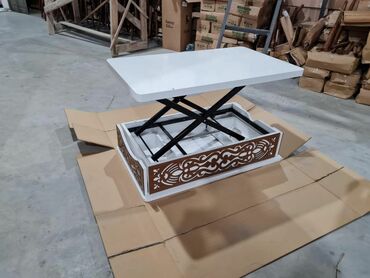 transformer stol: Jurnal masası, Yeni, Açılan, Dördbucaq masa, Türkiyə