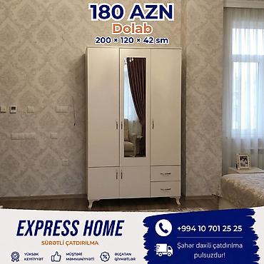 dehliz dolablari: Yeni, 3 qapılı, Güzgülü, Açılan, Düz dolab — 1