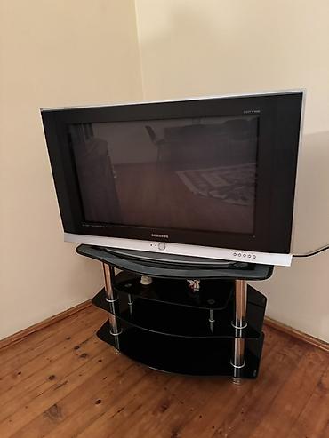 stend: Məhsul: Klassik bufet-vitrin və TV ilə TV stendi dəsti - — 4