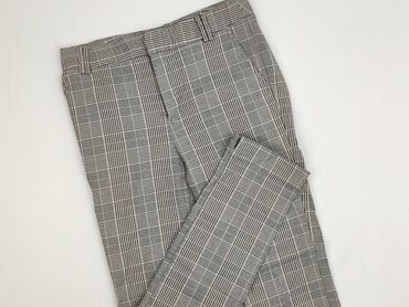 spodnie biale stradivarius: Stradivarius, Spodnie materiałowe damskie, rozmiar S